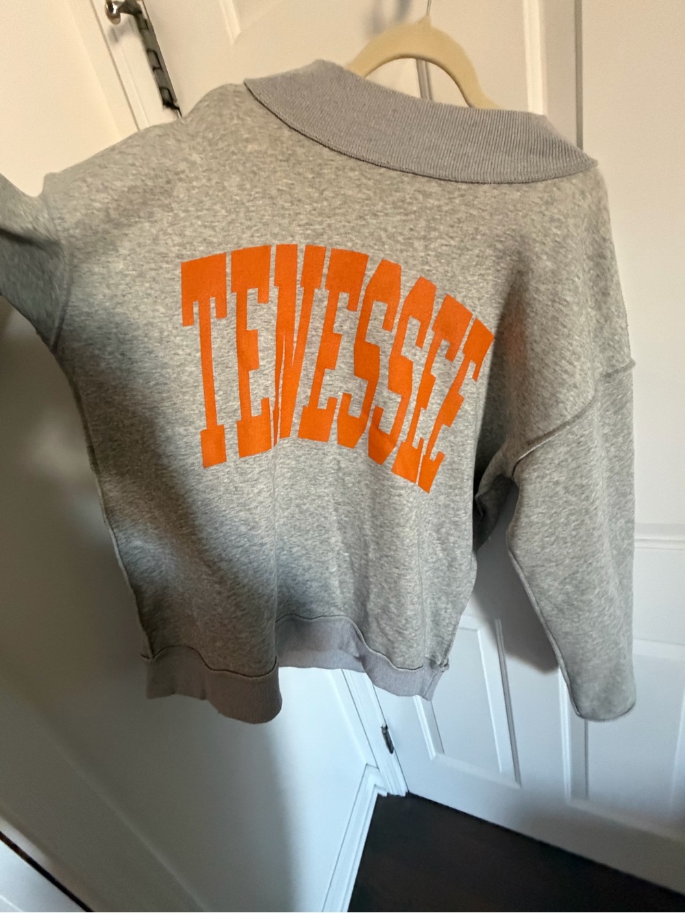 Tennessee Gray Crewneck Sweater - Reversible